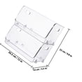 thumbnail image 2 of UPGRATOR 2Ud Soporte Transparente Para Organización Y Almacenaje De Sundries En Escritorio, 2 of 8