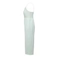 thumbnail image 3 of Vestido George para Mujer Jumpsuit Cuello V Botones Frontales Tirante Delgado Verde Talla CH, 3 of 4