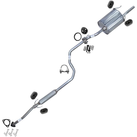 Northeastern Exhaust Stainless Steel Resonator Pipe & Muffler Fits 1999–2000 Acura EL 1.6L Sedan – Direct Fit