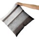thumbnail image 3 of Fundas de Almohada de Color Marrón Oscuro, 18 X 18, Juego de 2 Almohadas a Rayas de Arte Abstracto Moderno, Gris Claro, Blanco, Granja, Funda de Almohada Decorativa para Exteriores, Funda de Cojín Cuadrada de Algodón para Sofá Cama en Casa, 3 of 6