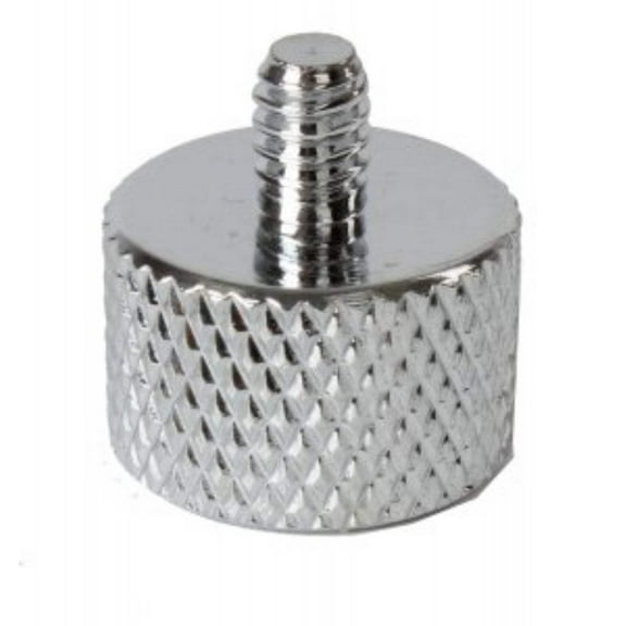5/8"-27 MICROPHONE TO 1/4"-20 MALE THREAD ADAPTER