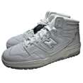 thumbnail image 3 of Men's New Balance 650 High Top Triple White Athletic Shoe / BB650RWW / Size 11, 3 of 5