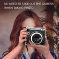 thumbnail image 6 of Fintie Protective Case for Fujifilm Instax Square SQ40 Instant Camera, Crystal Hard PVC Cover with Adjustable Removable Shoulder Strap, Clear, 6 of 7