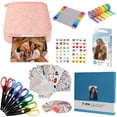 thumbnail image 1 of HP Sprocket Portable 2x3 Instant Photo Printer (Blush Pink) Fun Scrapbook Bundle, 1 of 5