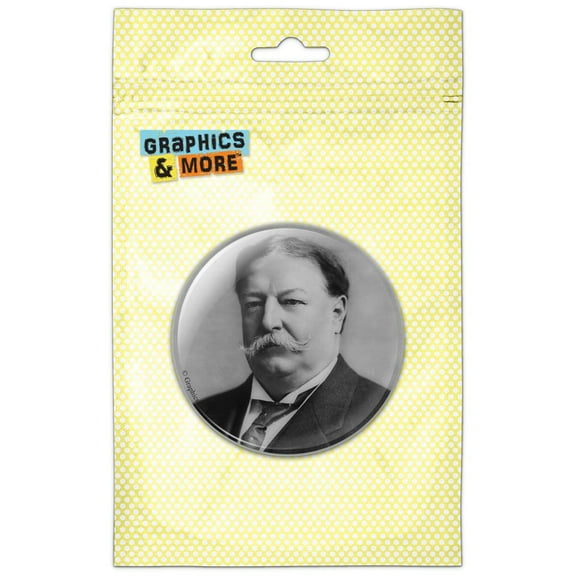 President William Howard Taft Pinback Button Pin Badge