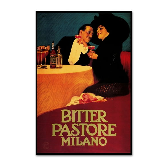 Trademark Fine Art 'Ad 11' Canvas Art by Vintage Lavoie