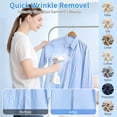 thumbnail image 4 of Hulmay Handheld Steamer for Clothes, 1500W Portable Garment Steamer, 15s Fast Heat-up, 280ml Water Tank for Home Office Travel, 4 of 10
