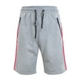 thumbnail image 3 of Men’s French Terry Jogger Shorts Casual Summer Lounge Gym, 3 of 4