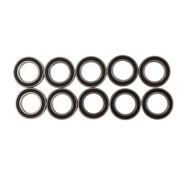 10 Uds 6802-2rs rodamientos rígidos de bolas sellados de goma 15mm * 24mm * 5mm