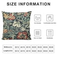 thumbnail image 5 of GOSMITH Tapestry Square Cushion Cover Golden Lily Pillow Cover Decor for Sofa, Chair, Couch, Bedroom, Living Room, Farmhouse Home Decor, 5 of 5