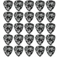 thumbnail image 3 of D'Luca Celluloid Standard Guitar Picks Black Pearl 0.70mm Medium 25 Pack, 3 of 4