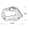 thumbnail image 5 of Motorcycle Kickstand shoes Fit for B.M.W R1250GS / Rallye HP | R1250GS Adventure 2018-2024 (only for sport suspensions) CNC Support Extension Plate gs 1250 Accessories, 5 of 8