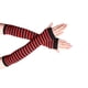thumbnail image 2 of Bewildely 1 par de guantes sin dedos para niña, guantes de punto cómodos de estilo Simple, cubiertas de brazo para niñas, cubierta de mano para al Suministros térmicos Negro, Vino Tinto Bewildely HA059148-11, 2 of 6