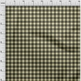 thumbnail image 3 of oneOone Viscose Jersey Pale Yellow Fabric Check Fabric For Sewing Printed Craft Fabric By The Yard 60 Inch Wide, 3 of 5