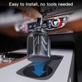 thumbnail image 5 of Cup Holder Phone Tablet Mount, 360° Rotatable and Strong Grip, Easy to install, Expander Adjustable Long Arm for Car(Black), 5 of 7