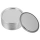thumbnail image 2 of 20 piezas tapas de latas de papel de aluminio fáciles de rasgar, tapas reutilizables para tarros de boca ancha, enlatado y sellado hermético y a prueba de fugas, 2 of 6