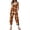 8_Orange, variant on NordicNest Halloween Jumpsuits for Women One Piece Sleeveless Print Adjustable Strap Rompers Pants with Pockets Fashion Fall Clothes Party Outfits
