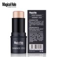 thumbnail image 1 of 2 Colors Highlighter Stick, Shimmer Cream Powder Waterproof Light Face Cosmetics, Creamy Self Sharpening Crayon Stick Highlighter, 1 of 4