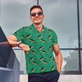 thumbnail image 4 of Balery Bass Fish Camisa Polo de Hombre con Estampado, de Manga Corta y Tejido Medio, Camisa Tipo Golf Polo-Large, 4 of 6