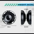 thumbnail image 4 of MAGICYOYO Gift Pack of 2 Responsive Yoyos V3 Black + K2 Green,Included Metal Yo-yo and Plastic Yo Yo, 4 of 7