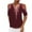 Wine-26, variant on Mittory Womens Cold Shoulder Tops with Sequins V Neck Short Sleeve T Shirts Casual Loose Fit Basic Tee