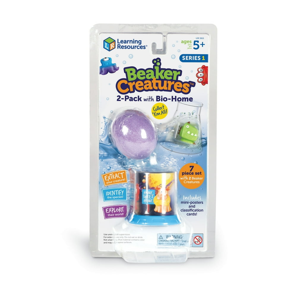 Beaker Creatures 2Pack with BioHome Series 1
