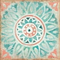 thumbnail image 2 of Great Art Now Ocean Tales Tile VII Coral by Pela Studio Framed Wall Art 20"W x 20"H, 2 of 3