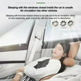 thumbnail image 3 of Wmool USB/Solar Powered Car Mounted Fan, Window Fan, Car Fan Circulation Cooling L99C~, 3 of 8