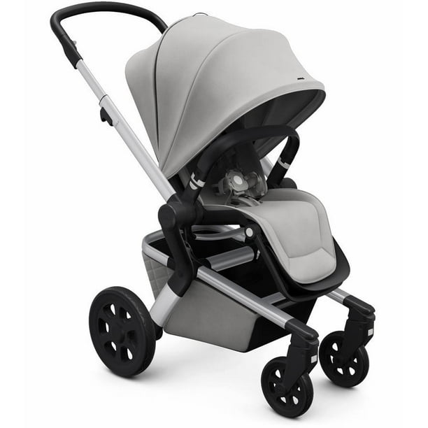 Cochecito Joolz Hub Stunning Silver Compact, ajustable en 6 posiciones