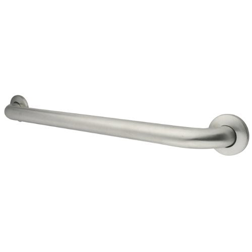 Kingston Brass GB1412CS Designer Trimscape Concealed Flange ADA 12-Inch Grab Bar with 1.25-Inch Outer Diameter, Stainless Steel