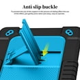 thumbnail image 6 of Fancing for Urao C107 Tablet Case,for Jeazans OC101/C107 10.1 inch Case,Shockproof Kids Case with Shoulder Strap Hybird Case for HiGrace C107/ZOFYWNAS C107/Freeski C107 10.1 inch Tablet(2XBlack/Blue), 6 of 6