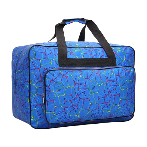 Bolsa Qarigey para máquina de coser doméstica azul