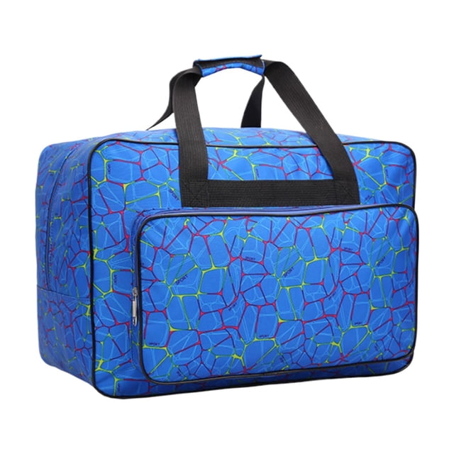 Bolsa Qarigey para máquina de coser doméstica azul