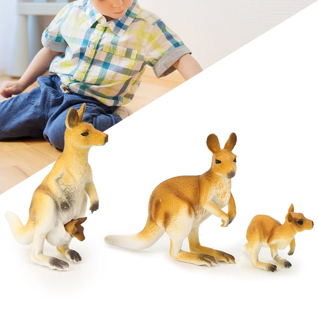 Kit de Juguetes de Modelos de Animales EOTVIA PVC Duradero Para Niños