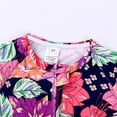 thumbnail image 5 of ATAIKU Infant Baby Girls 2 Way Zipper Romper Toddler Girls Cotton Jumpsuit Newborn Short Sleeve One-piece Sleeper 3M-3T, Flowers, 5 of 11