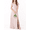 Blushing Pink, variant on Junior Bridesmaid Dresses with Ruffle Short Sleeves High Slit Skirt Elegant Flower Girl Dress for Teens Wedding Party for Special Occasions