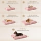 thumbnail image 2 of Jaula para perros EHEYCIGA Fluffy para perros extra grandes, color rosa, 2 of 8