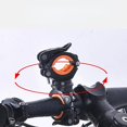 thumbnail image 4 of 2pcs Bicycle Flashlight Holder, 360 Rotation, Mountain Bike Led Flashlight Holder, Mounting Accessories, Clamp And Clip, 4 of 5