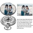 thumbnail image 3 of Reloj de bolsillo de estilo vintage, Alquimista de metal completo, Edward Elric Anime, Vintage(hy), 3 of 3