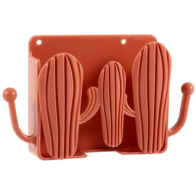 Caja de almacenamiento de cactus montada en la pared Mando a distancia autoadhesivo Toystoory