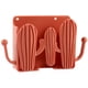 thumbnail image 1 of Yuarrent Caja de almacenamiento de cactus, organizador de control remoto sin perforaciones de plástico, soporte para el hogar, soporte para baño, Almacenamiento y organización del hogar Vino rojo Yuarrent HA059447-04, 1 of 6
