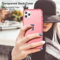 thumbnail image 4 of JETech Glitter Case for iPhone 11 Pro Max, 6.5-Inch, Bling Sparkle Shockproof Phone Bumper Cover, Cute Sparkly for Women and Girls (Red), 4 of 7