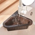 thumbnail image 3 of Sink Drain Basket Kitchen Fruit Rack Drying Strainer Adjustable Leftover Anti-clogging Basin Residue Filter Reusable Storage Holder Black, 3 of 7