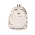 thumbnail image 2 of Mochila para raquetas de tenis, resistente, 20 L, portátil, elegante, impermeable, ideal para bádminton, pickleball y otros deportes. Blanco, 2 of 8