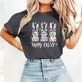 thumbnail image 2 of SwiftWear Women's Fashion Short Sleeve Easter Tops Festive Print Tshirt Cute Casual Tee All-Day Comfort Wear, 2 of 5