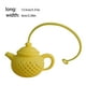 thumbnail image 3 of Infusor de té Bearachild forma de tetera filtro de hojas amarillo, 3 of 6