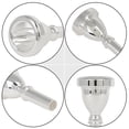 thumbnail image 4 of Delicate Tuba Mouthpiece Replacement Musical Instrument Tuba Accessory, 4 of 9