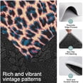 thumbnail image 3 of Leopard Print Pattern Kitchen Rugs Sets Of 3,Kitchen Runner Rugs Non Skid Washable,Decorative Kitchen Floor Mats for Kitchen,Sink,Laundry,17"x30"+ 17"x47" + 17"x59", 3 of 6