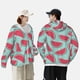 thumbnail image 4 of Fotbe Watermelon Chaqueta con Protección Solar UPF 50+ para Hombre y Mujer, Camisa con Capucha y Bolsillos-Medium, 4 of 7