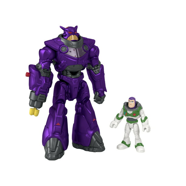 Imaginext Battle Blast Zurg Figure Set feat. Disney and Pixar Lightyear (Walmart Exclusive)